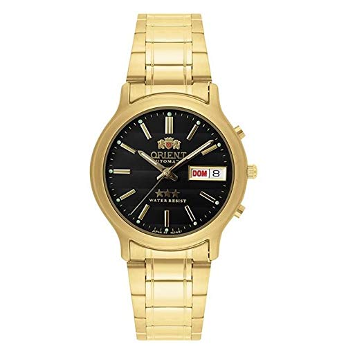 Relógio Orient Masculino Ref: Em02-a0 P1kx Automático Dourado