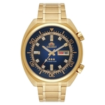 Relógio Orient Masculino Ref: F49gg001 D1kx Automático Dourado