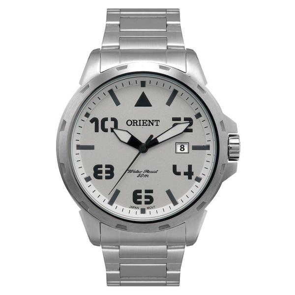 Relógio Orient Masculino Ref: Mbss1195a S2sx Prateado Militar