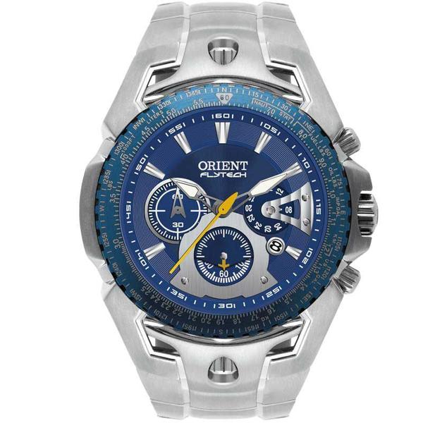 Relógio Orient Masculino Ref: Mbttc006 D1sx Flytech Titânio