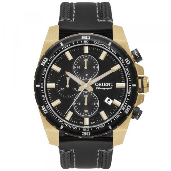 Relógio Orient Masculino Ref: Mgscc003 P1px Cronógrafo Dourado