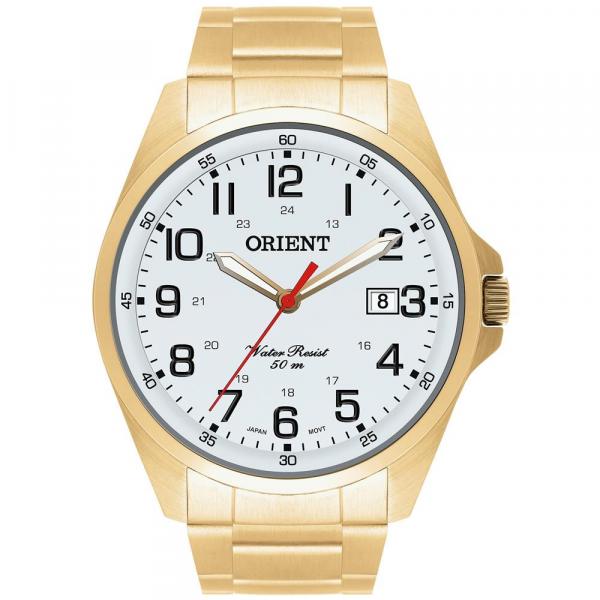 Relógio Orient Masculino Ref: Mgss1048 S2kx Classico Dourado