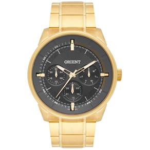 Relógio Orient Masculino Ref: Mgssm026 G1kx Multifunção Dourado