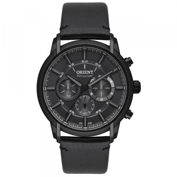 Relógio Orient Masculino Ref: Mpscc009 G1px Cronógrafo All Black
