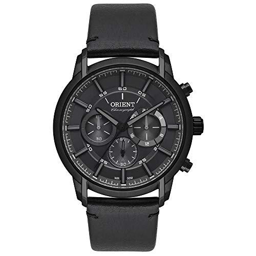 Relógio Orient Masculino Ref: Mpscc009 G1px Cronógrafo All Black