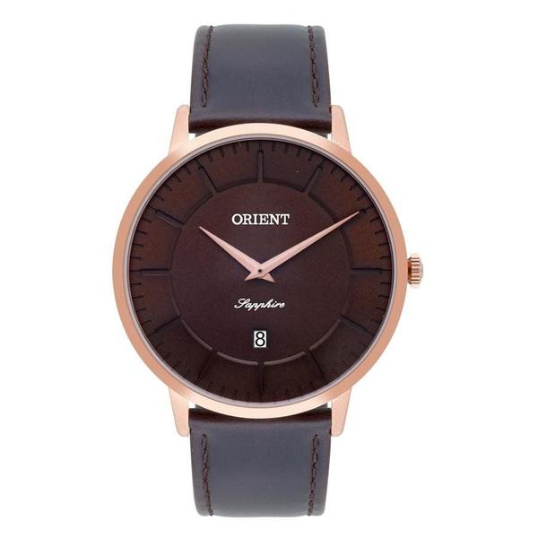 Relógio Orient Masculino Ref: Mrscs002 N1nx Slim Rosé