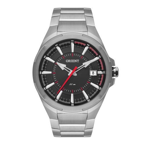 Relógio Orient Masculino Sport Mbss1357 Pvsx Aço Prata