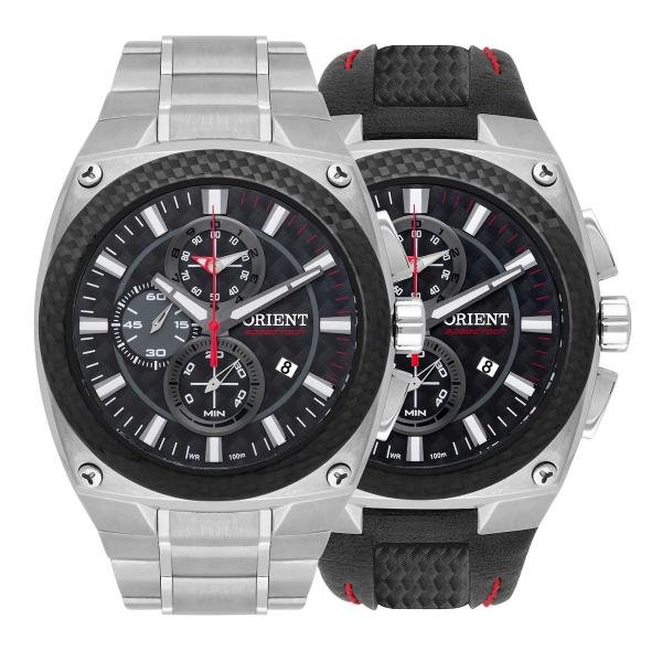 Relógio Orient Masculino Troca Pulseira Cronógrafo SpeedTech Edição Ilimitada MTFTC001 P1SX