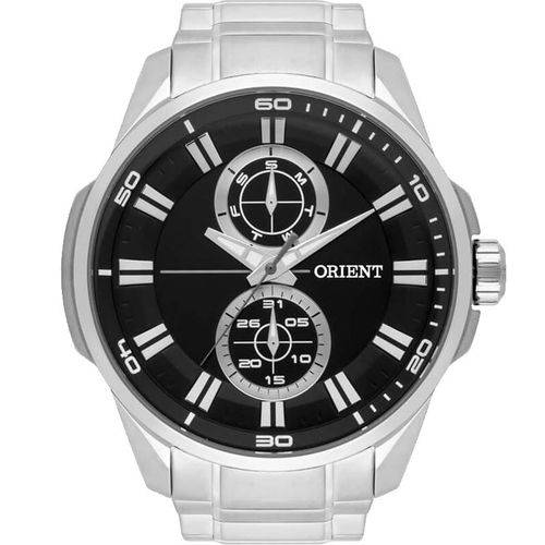 Relógio Orient Mbssm078-p1sx Analógico Caixa de Aço Inox