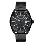 Relógio Orient MPSS1011 G1PX masculino preto mostrador preto/azul