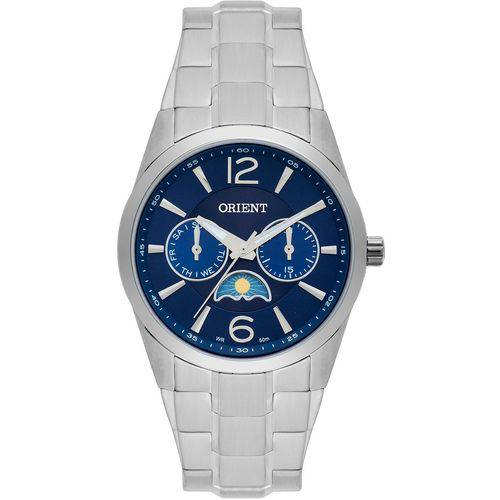 Relógio Orient Multifunção Feminino Fbssm034 D2sx Azul