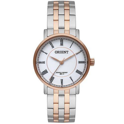 Relógio Orient Prata/rosê Feminino Ftss0074 B3sr