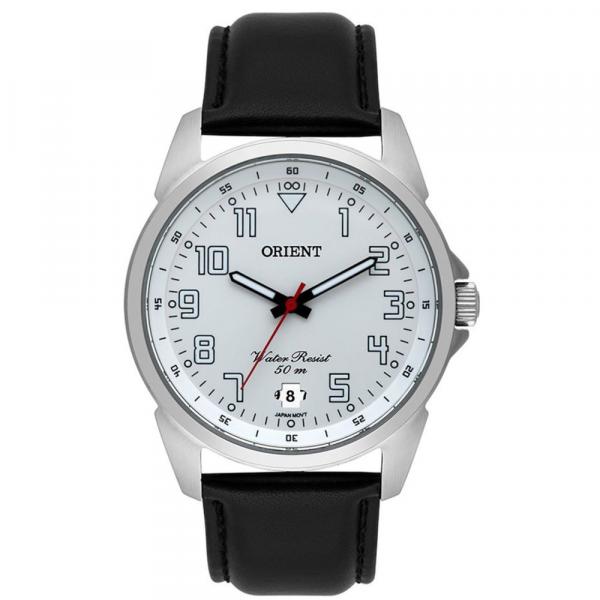 Relógio Orient Sport Masculino de Couro Preto Mbsc1031 S2px