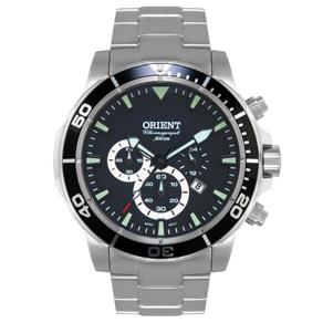 Relógio Orient Sport Scuba Diver 300m Cronógrafo Analógico Troca Pulseira Masculino MBSSC109 P1SX