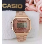 Relogio original cassio rose ouro gold brilhante