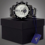 Relógio Orizom Modelo Rsa4 Masculino Preto E Branco Analógico Promoção