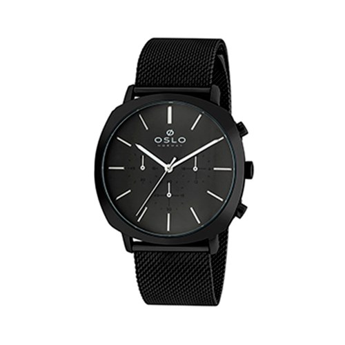 Relogio Oslo Masculino Preto Ompsscvd0006 I1gx