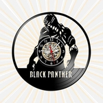 Relógio Pantera Negra Heróis Filmes Series TV Geek Vinil LP