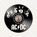 Relógio Parede ACDC Bandas Rock Musica Vinil LP Decoração