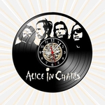 Relógio Parede Alice in Chains Bandas Rock Musica Vinil LP
