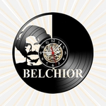 Relógio Parede Belchior MPB Musica Vinil LP Decoração Retrô
