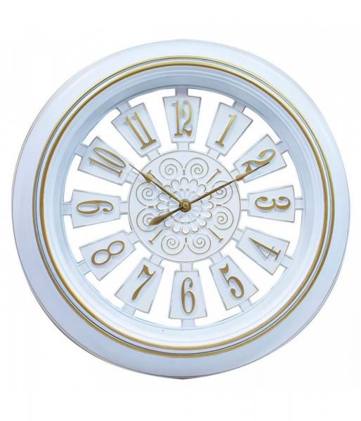Relógio Parede Branco Sem Fundo (com Fundo Vazado) 40x40cm - Camarim Móveis