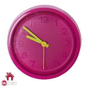 Relógio Parede Color Clock - Pink - Unica