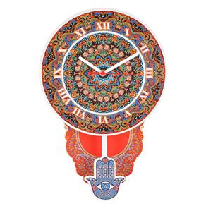 Relógio Parede de Pêndulo - Mandala