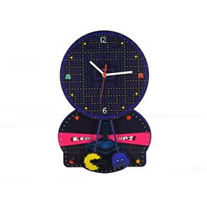Relógio Parede de Pêndulo - Pac Man