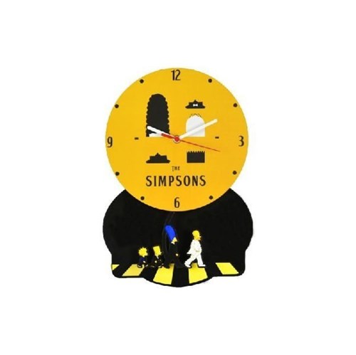 Relógio Parede de Pêndulo - Simpsons