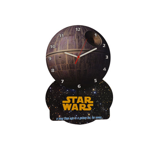 Relógio Parede de Pêndulo - Star Wars