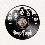 Relógio Parede Deep Purple Bandas Rock Musica Vinil LP Decor