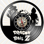 Relógio Parede Dragon Ball Z Nerd Geek Vinil Decoração Retrô