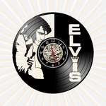 Relógio Parede Elvis Presley Bandas Rock 50 Disco Vinil