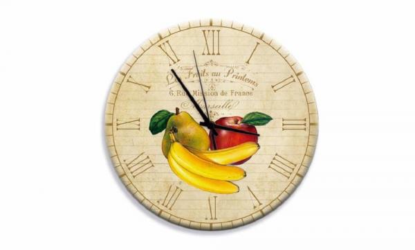 Relógio Parede Frutas - Tecnolaser