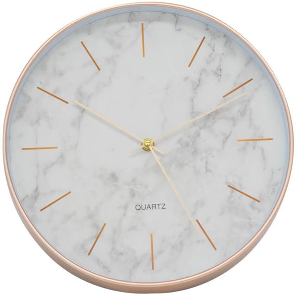 Relógio Parede Fundo Branco 30x30cm - Infinity Presentes