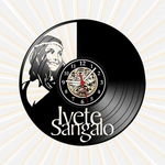 Relógio Parede Ivete sangalo Bandas Axé Pop Musica Vinil LP