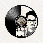Relógio Parede John Mayer Bandas Rock Musica Vinil LP Arte