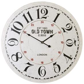Relógio Parede Mdf de Época Old Town London 60Cm Vetro #736