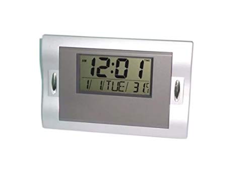 Relógio Parede Mesa Digital Data Temperatura Alarme Pilha06c