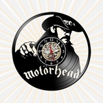 Relógio Parede Motorhead Lemmy Bandas Rock Musica Vinil LP