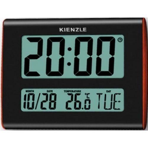 Relógio Parede Paresa2 Digital Termômetro Calendário Kienzle