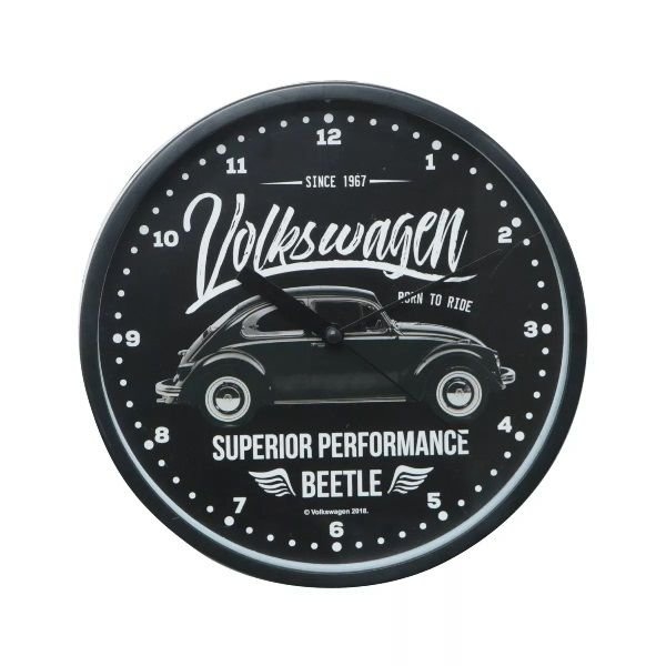 Relogio Parede Plastico Beetle Superior Performance Preto Urban 41495