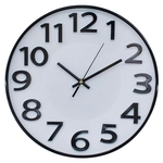Relógio Parede Preto 29.5x29.5cm