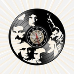Relógio Parede Queen Bandas Rock Musica Vinil LP Decor Retrô