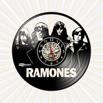 Relógio Parede Ramones Bandas Rock Punk Musica Vinil LP