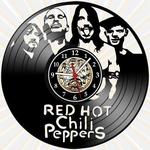 Relógio Parede Red Hot RHCP Funk Rock Musica Vinil LP Arte