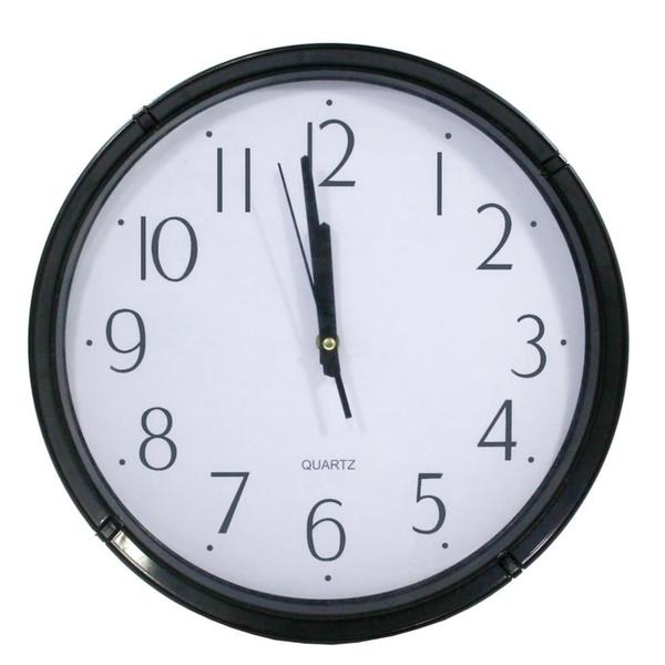 Relógio Parede Redondo Quartz 34cm - Centro Oeste - C.O
