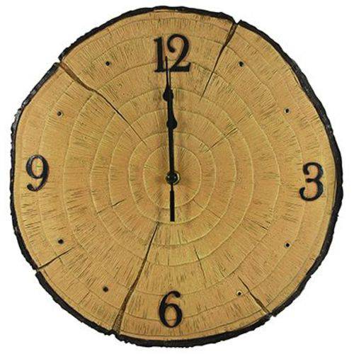 Relógio Parede Rústico Madeira Decoração Vintage