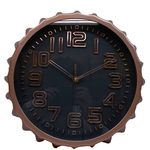 Relógio Parede Tampa Garrafa 32x32cm